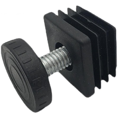 Square plastic end caps - square,