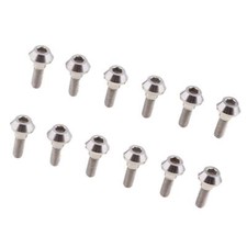 12pcs M6 x 20mm Ti Disc Brake