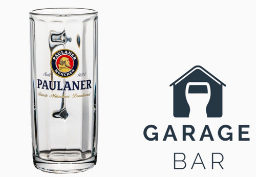 Single paulaner beer glass - paulaner,