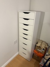 IKEA ALEX Drawer Unit with 9