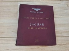 Jaguar Mark 10 MK10 MKX 420G Spare Parts Catalogue Manual
