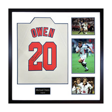 Michael Owen Signed England