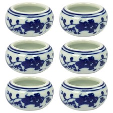 6 Pcs Ceramic Ink Dish