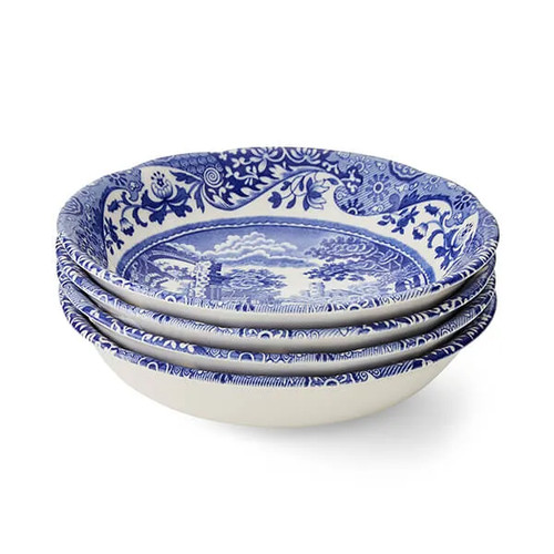 Spode blue italian set 4 - spode,