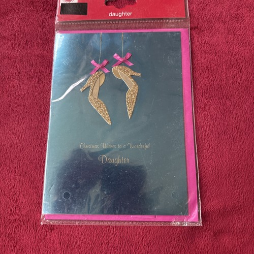 Daughter christmas card s - christmas, m&s