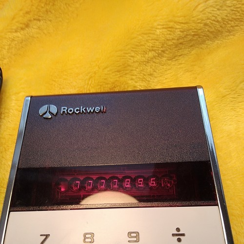 Vintage rockwell calculator - vintage,