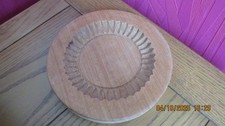 Vintage Wooden Shortbread Mould 8 INCH  Scottish Hand Carved