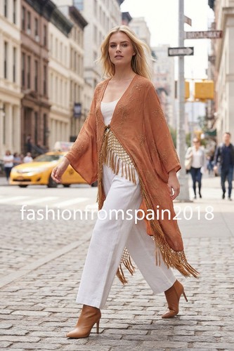 Zara new woman fringed - zara,