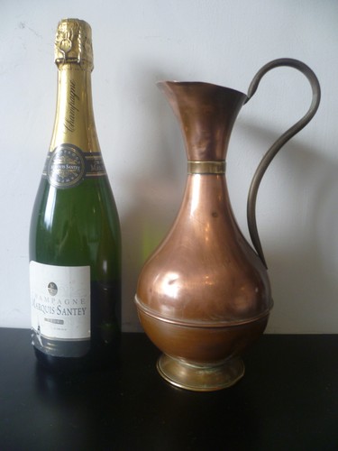 Vintage large copper brass - a,