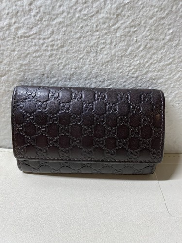 Gucci black microguccissima - black,