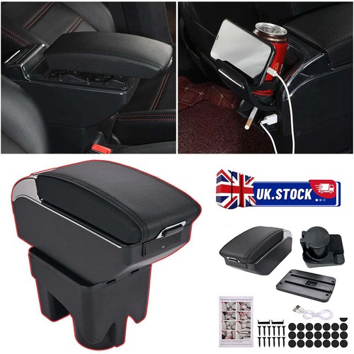 Dual layer armrest storage - dual,