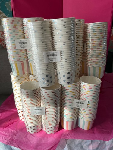 Job lot x50 9oz ice - cream, tubs