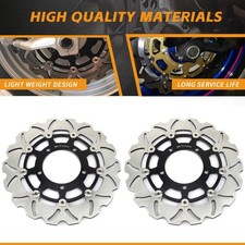 Pair front brake discs for - front,