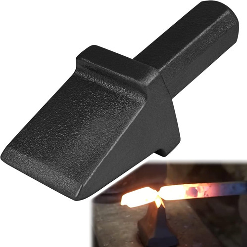 Blacksmith anvil hardy cutter - blacksmith,