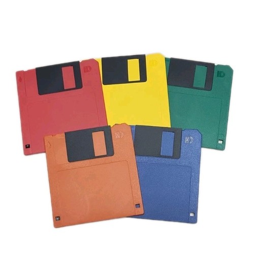 Floppy disks new color - floppy,