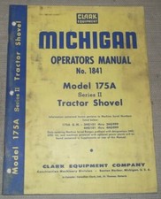 MICHIGAN CLARK 175A-II TRACTOR