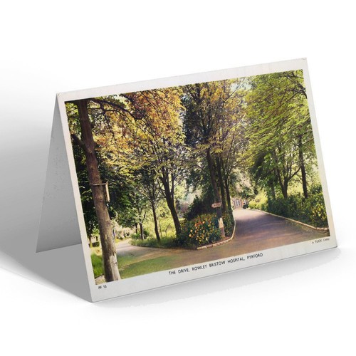 Greeting card vintage surrey - vintage,