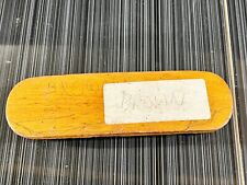 VINTAGE HORSEHAIR SHOE BRUSH WITH WOODEN HANDLE, BOOT CLEANING TOOL