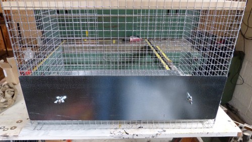 Chinchilla cage droppings - cage,