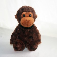 Funtastic Chocolate Brown  Monkey Mono Plush Plushie Stuffed Soft Toy