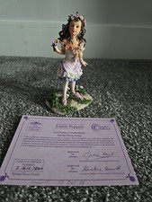 The Leonardo Collection Faerie Poppets - Spring Pansy Faerie