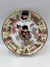 Beano Danbury Mint Official Plate Celebrating 50 Menacing Years Porcelain Vgc