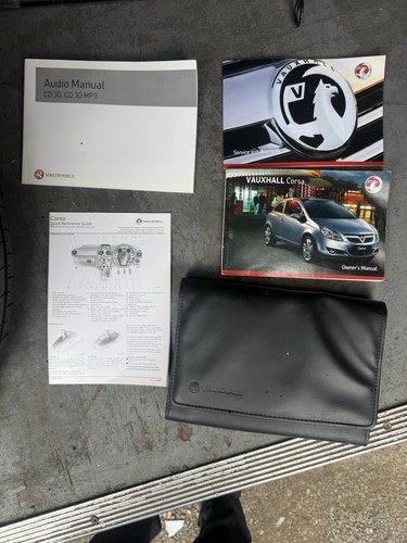 Vauxhall corsa owners manual - corsa,