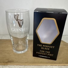 Guinness Pint Glass Brand New Boxed The Perfect Glass for the Perfect Pint Stout