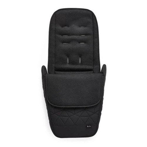Silver cross clic - clic, footmuff