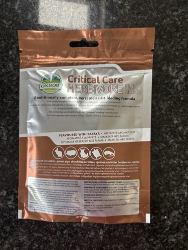 Oxbow critical care fine - critical,