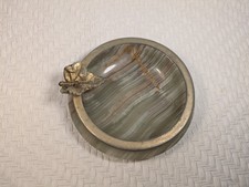 Small Vintage Onyx Ash Tray