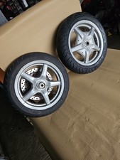 yamaha nxc 125cc front & rear wheel & tyre 2008 110/70-12inch