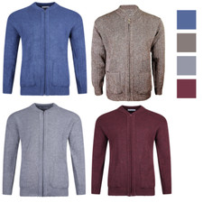 Zip Up Cardigan Jumper Sweater