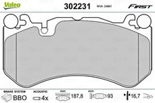 Front Disc Brake Pad Set VALEO Fits MERCEDES Amg GT Roadster Glc Sl 4203500