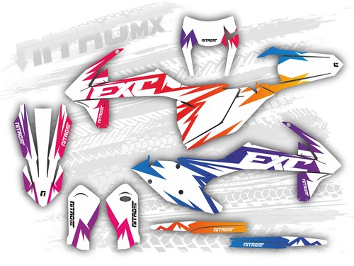 Graphics kit fits ktm - ktm, exc
