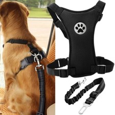 Dog Car Harness Seatbelt Set