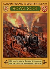 The Royal Scot Steam Train
