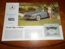 Late 1950's MERCEDES 190SL