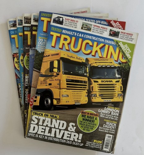 Trucking magazine issues - trucking,