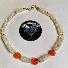 9CT GOLD NATURAL FIRE OPAL