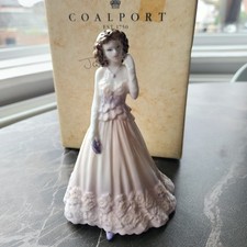 Coalport  Jane miniature Figurine rare hard to find.