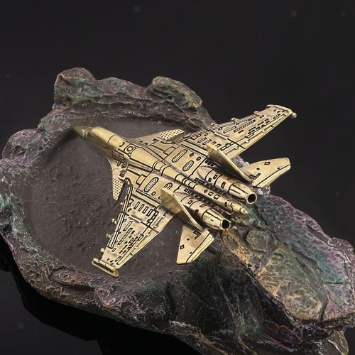 Brass aircraft ornament hand - aircraft,