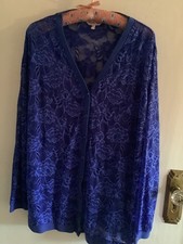Michele Hope cobalt Blue lace