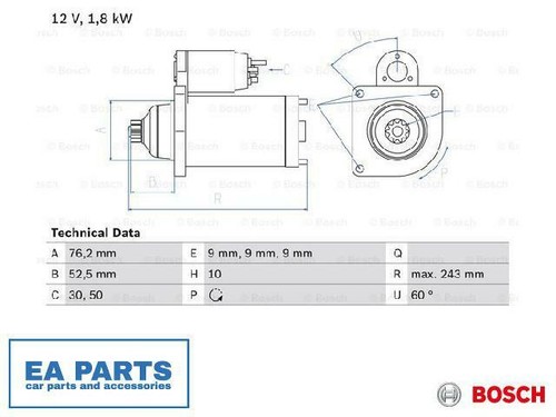 Starter for california t4 - for, vw