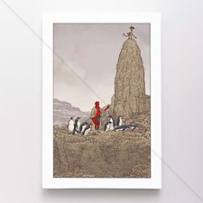 Hellboy Poster Canvas Superhero Comic Book Art Print #165