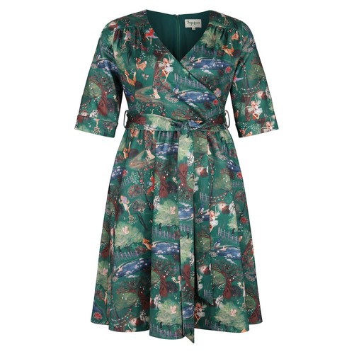 Fairy print swing - print, dress