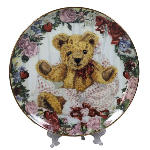 Franklin mint plate - plate, a
