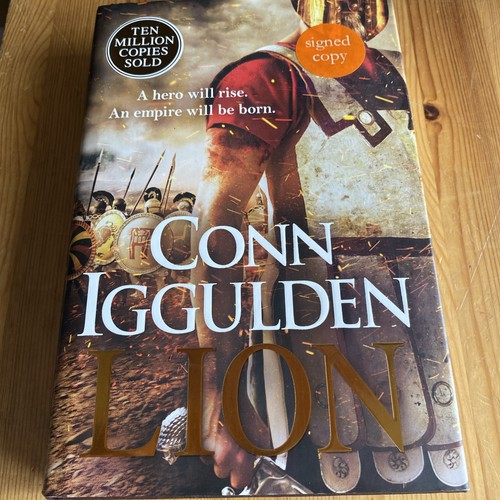 Conn iggulden lion signed - lion,