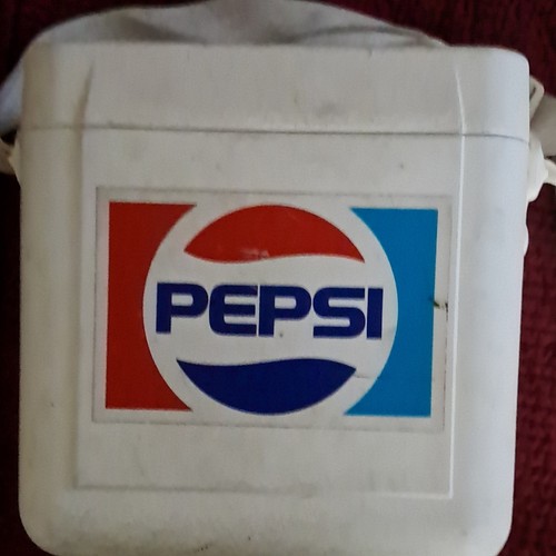 Pepsi white cooler - pepsi,