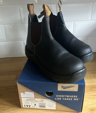 Blundstone Stout Brown Boots Mens Farmer Show Fashion Premium Work Wear UK8 NEW